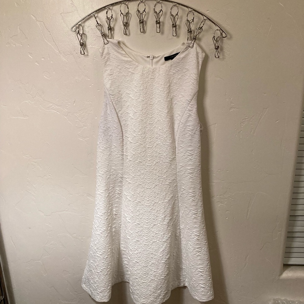 Forever 21 Textured White Dress